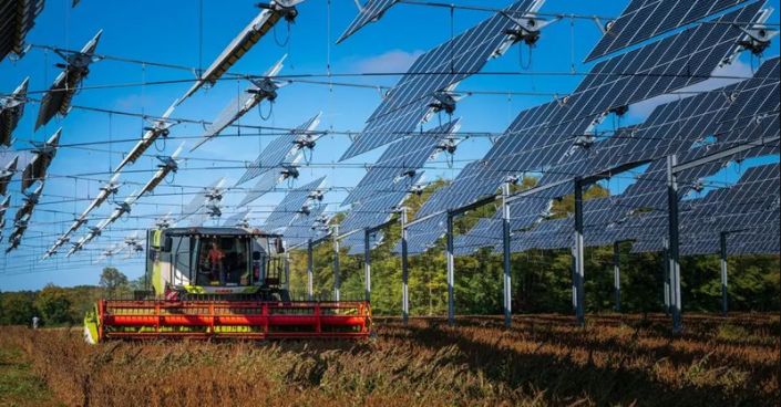 Combining both agriculture and solar power generation can also help optimize the productivity and efficiency of land use.