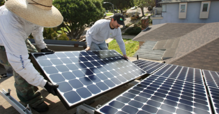 The Zúñigas got their panels for free, as a result of a state program called Transformative Climate Communities.