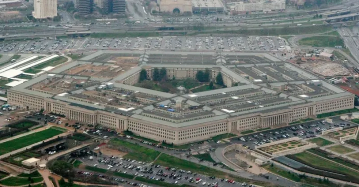 The Defense Department will install solar panels on the Pentagon, part of the Biden administration’s plan to promote clean energy.