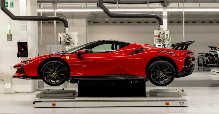 Ferrari’s new e-building, entirely powered by renewable energy, is set to launch the first Ferrari EV sports car.