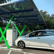 Paired Power is the company behind the “PairTree,” a solar-powered electric vehicle charging system capable of charging two vehicles at a time