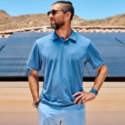 Olympic Champion and Team Panasonic Brand Ambassador Michael Phelps embraces solar at home with Panasonic EVERVOLT Total Home System.