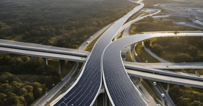 A study published in the journal Earth’s Future presents a futuristic vision of transforming highways & major roads into sources of PV energy