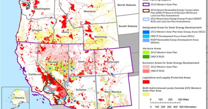 The BLM's updated Western Solar Plan will guide solar energy siting and development across 11 western states for the next decade.