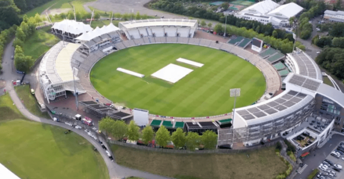 A cricket stadium, Utilita Bowl is to switch to solar power in a bid to become "the greenest cricket ground in the world".