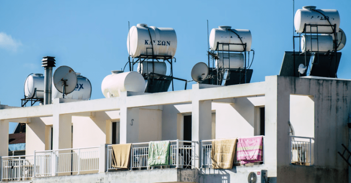 Cyprus leads the EU in solar hot-water systems, with 93.5% of households using this alternative energy for domestic needs.