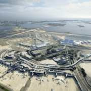 New York City kicks off Climate Week 2024 with construction of a massive microgrid project at JFK Airport's New Terminal One.